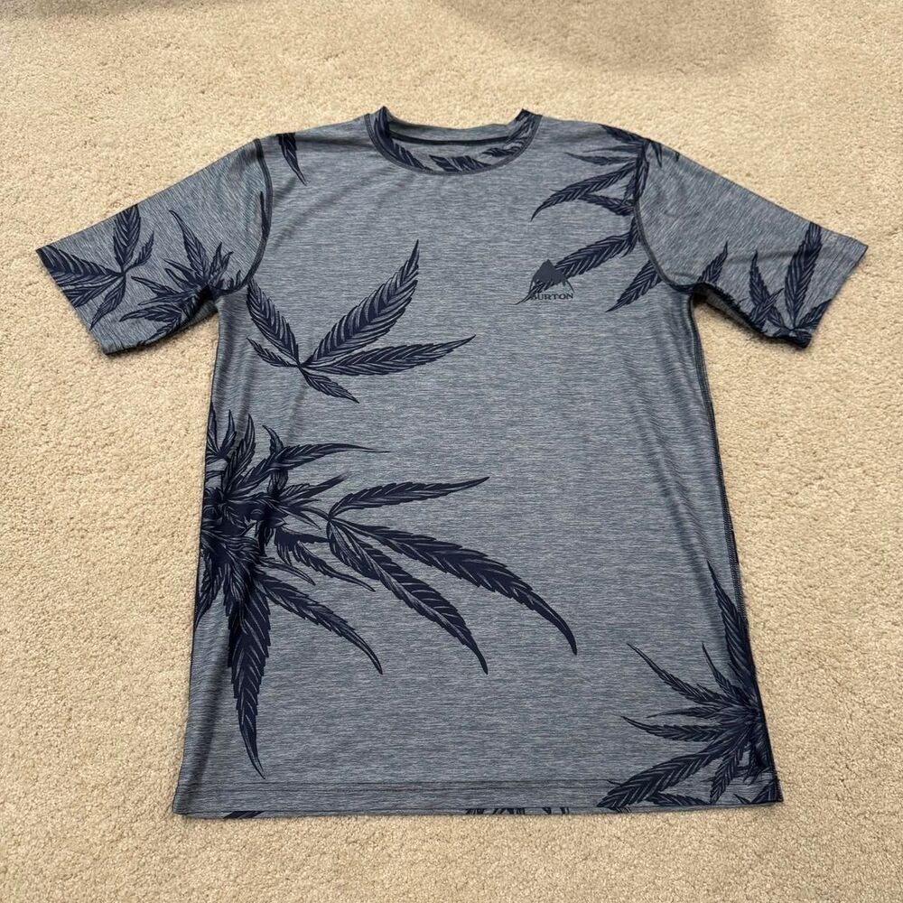 Burton Men's Blue and Navy Shirt